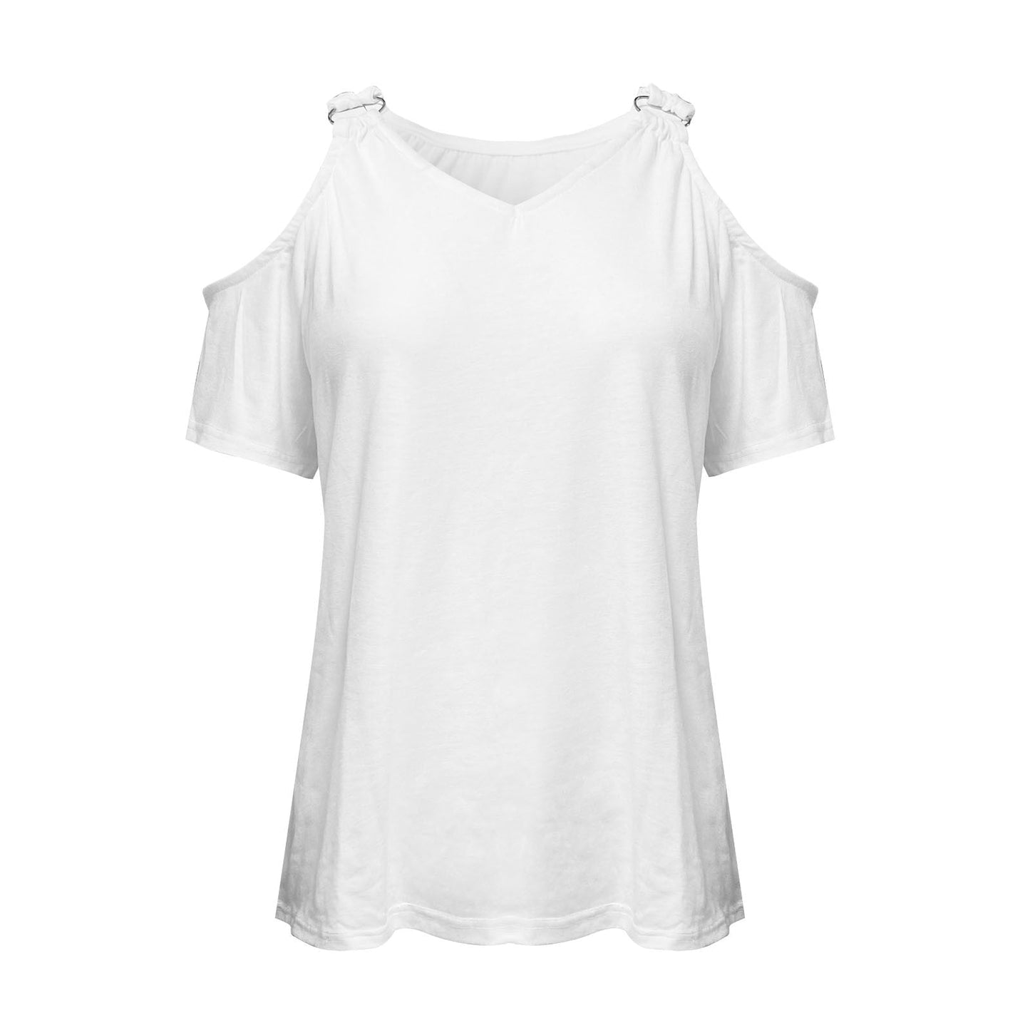 Funki Findz | Shirts | Women's Cut Out Buckle Strap Summer Top