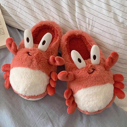 Funki Findz | Shoes | Women's Cute Crab Winter Soft Slippers