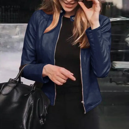 Funki Findz | Jackets | Women's Slim Fit Faux Leather Jackets