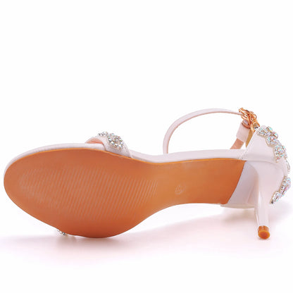 Funki Findz | Shoes | Women's Sweet Low Heel Beaded Sandals