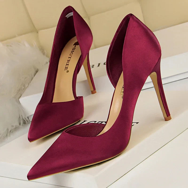 Funki Findz | Shoes | Women's Satin Wedding Party Stilettos