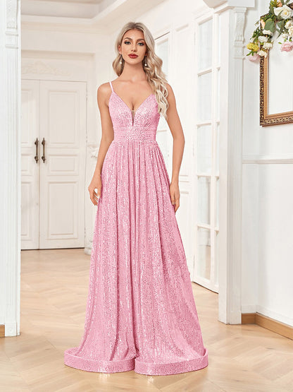 Funki Findz | Dresses | Women's Luxury Strappy Evening Dress