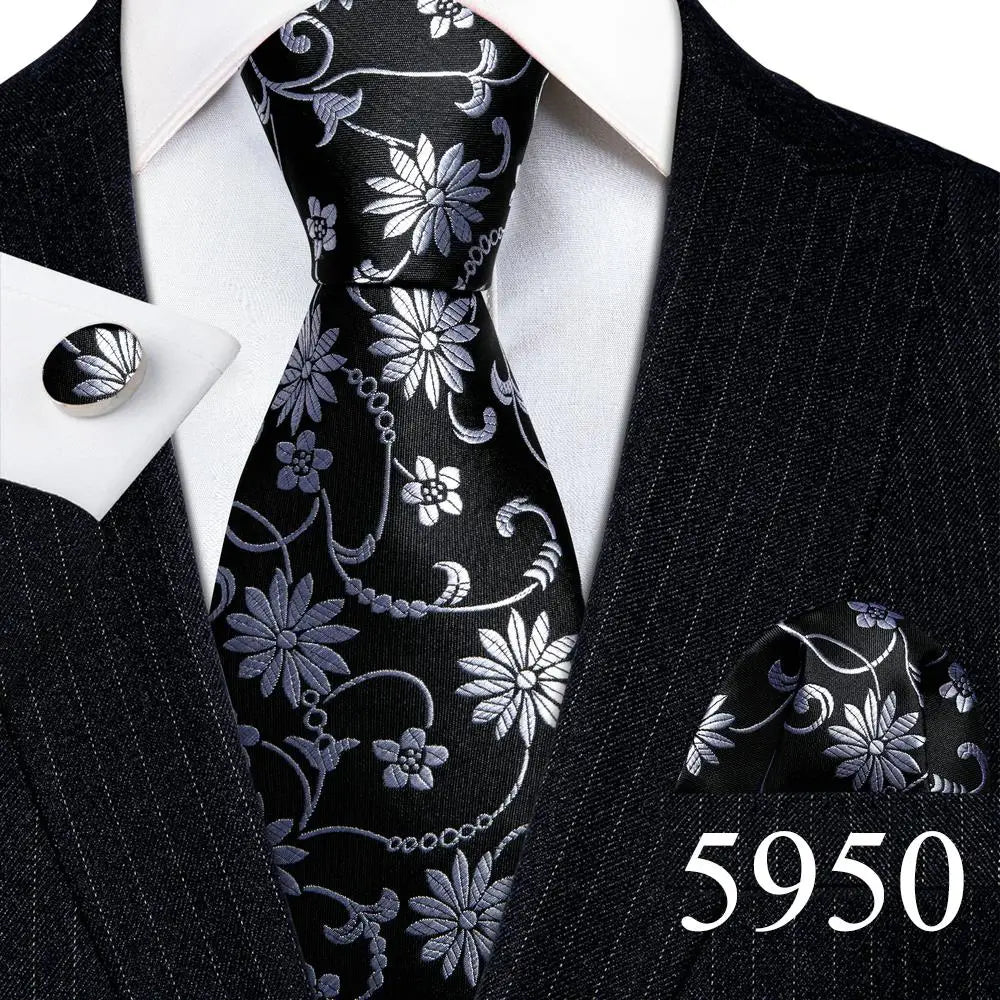 Funki Findz | Neckties | Men's Stylish Formal Silk Ties 3Pcs Sets