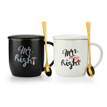 Funki Findz | Mugs | Mr and Mrs Coffee Mugs Bridal Gift-Set