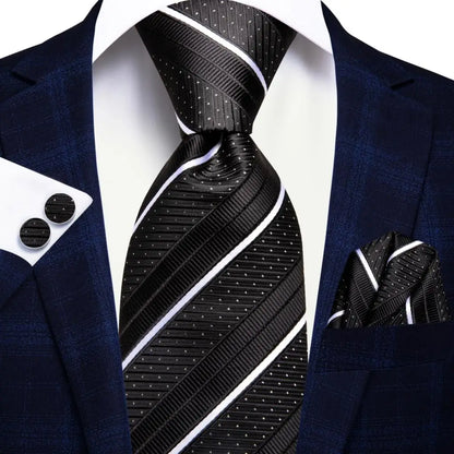 Funki Findz | Neckties | Men's 100% Silk Luxury 3Pcs Tie Sets