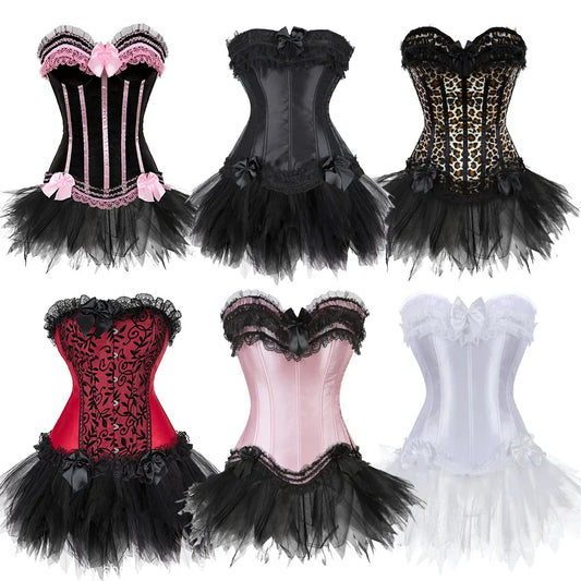 Funki Findz | Dresses | Women's Victorian Lace Corset Dresses