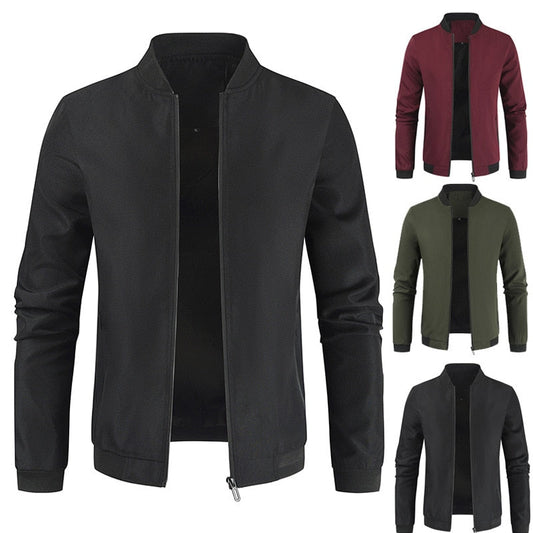 Funki Findz | Jackets | Men's Smart Stand Collar Dress Jacket