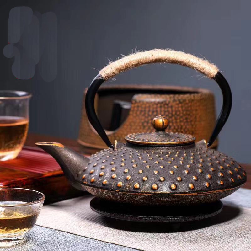 Funki Findz | Teapots | Cherry Blossoms Cast Iron Tea Kettle