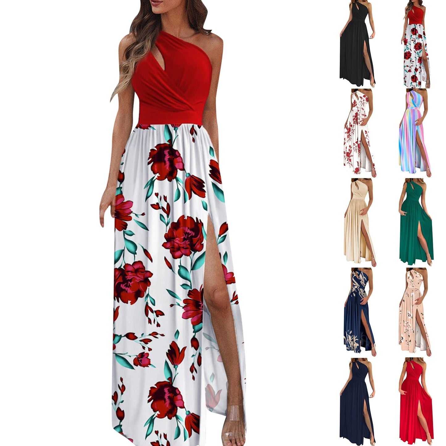 Funki Findz | Dresses | Women's One Shoulder Cocktail Dresses