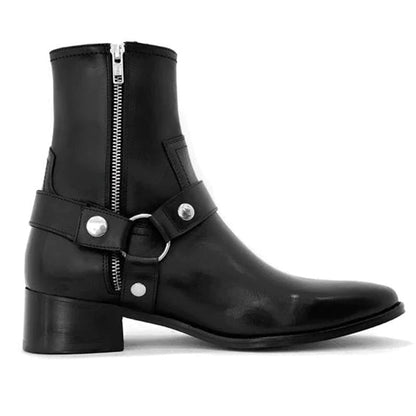 Funki Findz | Boots | Men's Vintage Chelsea Boots | Real Leather