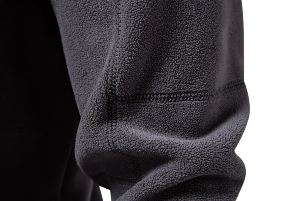Funki Findz | Sweaters | Men's Warm Mock Neck Fleece Pullover