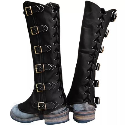 Funki Findz | Boots | Men's Women's LARP Leather Leg Armor