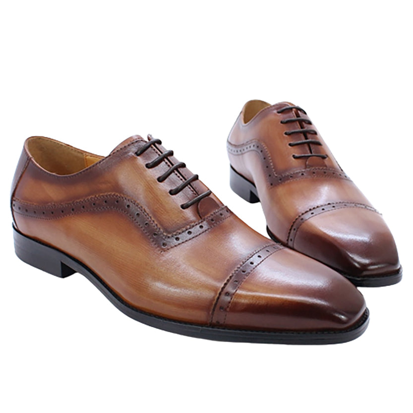 Funki Findz | Shoes | Men's Elegant Leather Oxford Brogue Shoe