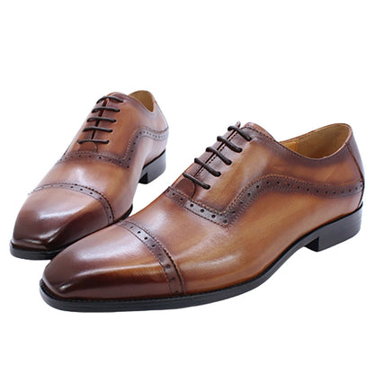 Funki Findz | Shoes | Men's Elegant Leather Oxford Brogue Shoe