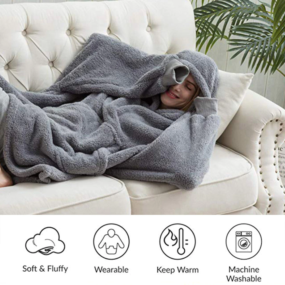 Funki Findz | Oodies | Unisex Oversized Soft Blanket Hoodie