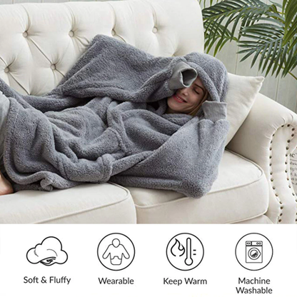 Funki Findz | Oodies | Unisex Oversized Soft Blanket Hoodie