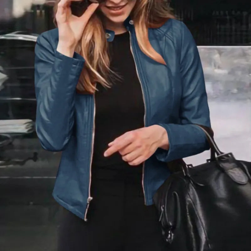 Funki Findz | Jackets | Women's Slim Fit Faux Leather Jackets
