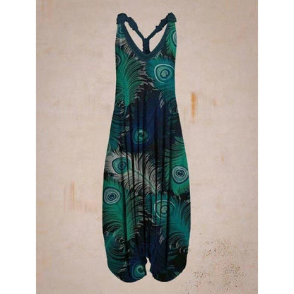 Funki Findz | Pants | Women's Casual Loose Romper Jumpsuit