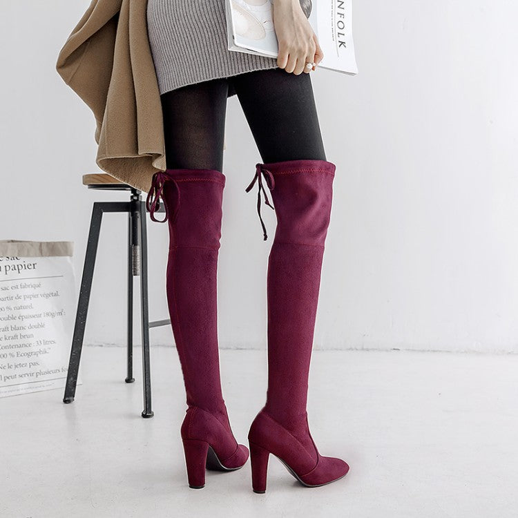 Funki Findz | Boots | Women's Over-the-Knee High Chelsea Boot