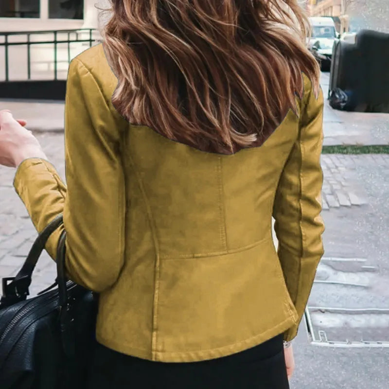 Funki Findz | Jackets | Women's Slim Fit Faux Leather Jackets