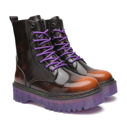 Funki Findz | Boots | Men's Women's 8-Hole Real Leather Boots