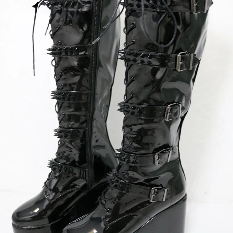 Funki Findz | Boots | Women's Super High Custom Platform Boot