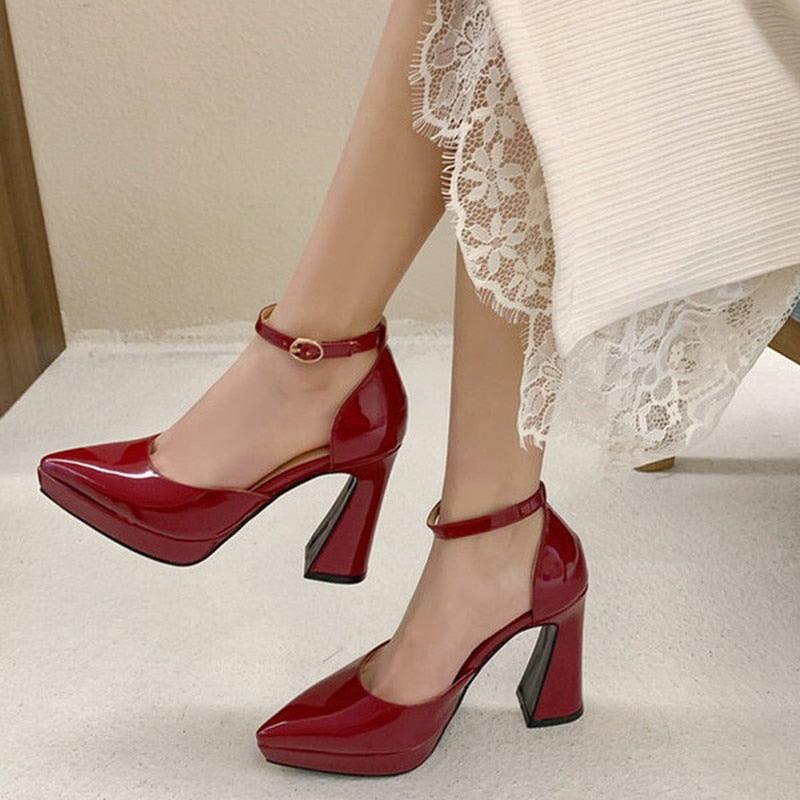 Funki Findz | Shoes | Women's Formal Dress Shoes | Spool Heel