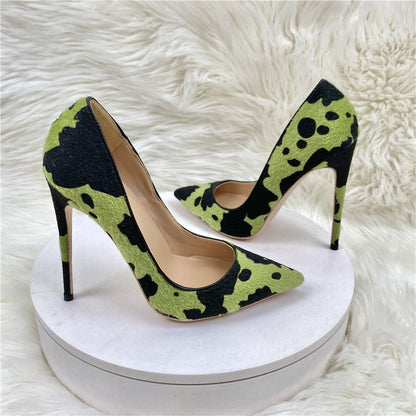 Funki Findz | Shoes | Women's High Animal Print Stilettos | Flock