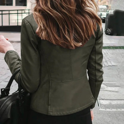 Funki Findz | Jackets | Women's Slim Fit Faux Leather Jackets