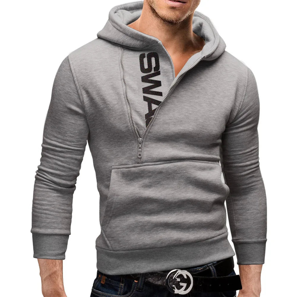 Funki Findz | Sweaters | Men's High Neck Hooded Pullovers