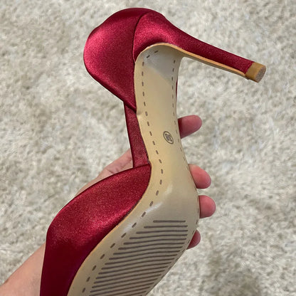 Funki Findz | Shoes | Women's Satin Wedding Party Stilettos