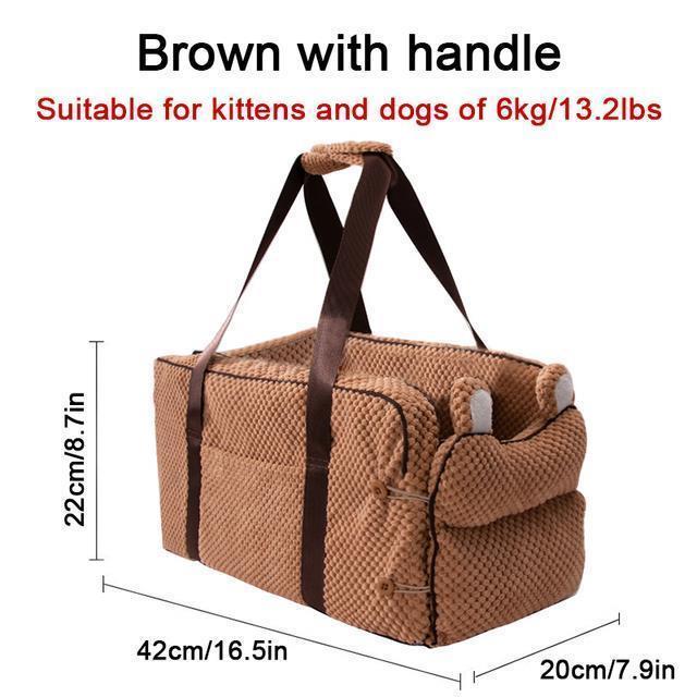 Funki Findz | Pet Car Seats | Portable Travel Booster Carrier Seat