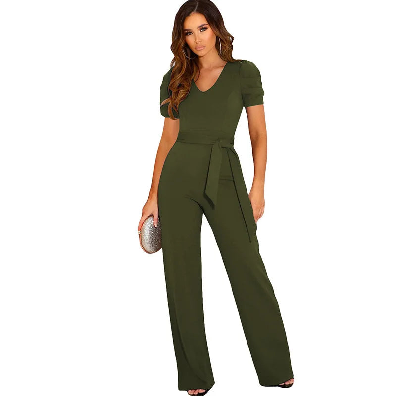 Funki Findz | Pants | Women's Elegant Wide Leg Dress Pantsuit