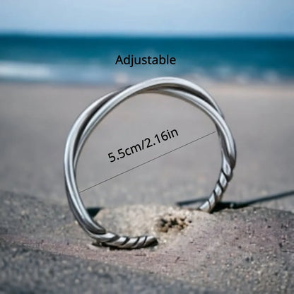 Funki Findz | Bracelets | Men's Women's Retro Twist Bracelet