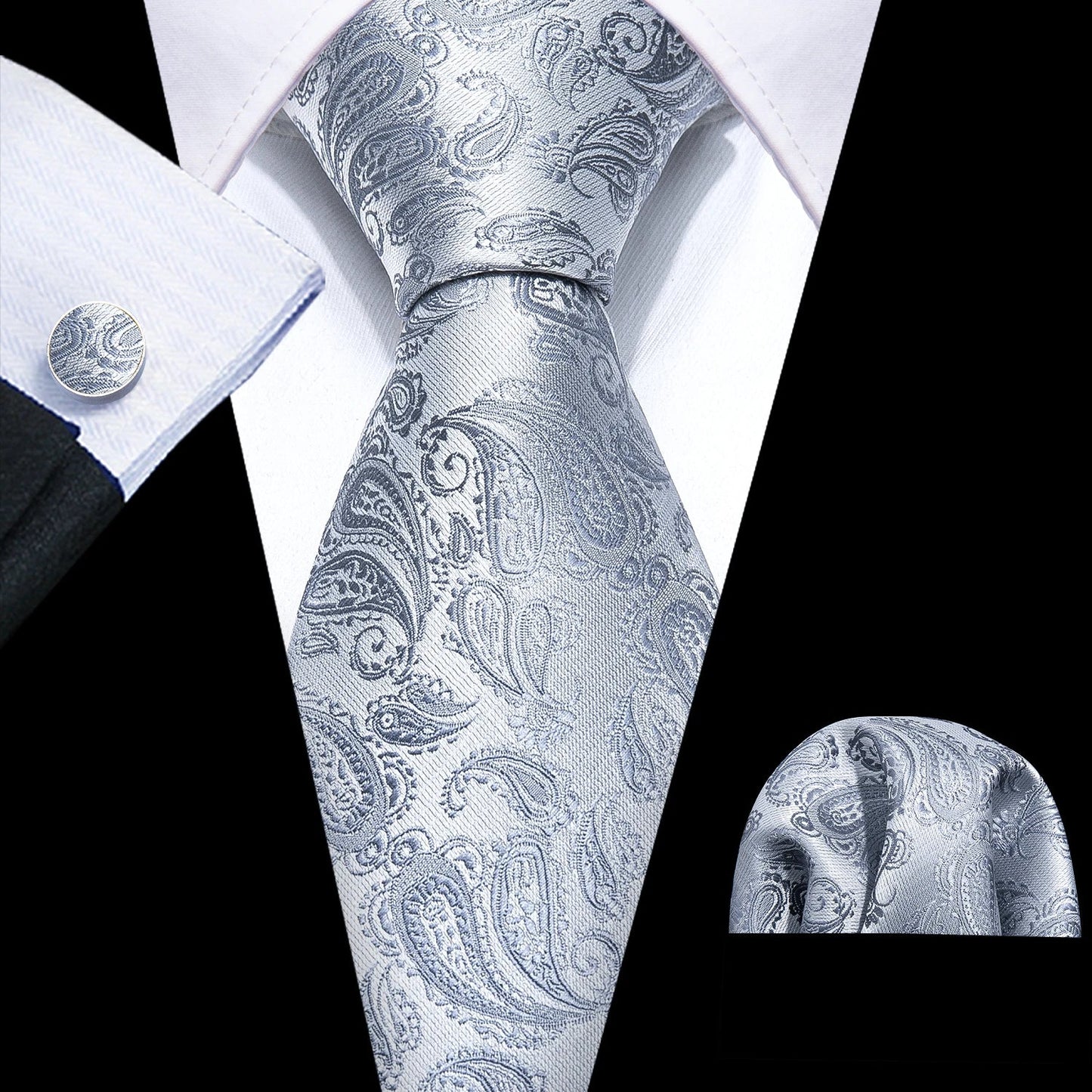 Funki Findz | Neckties | Men's Stylish Formal Silk Ties 3Pcs Sets
