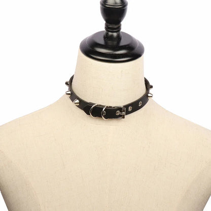 Funki Findz | Necklaces | Unisex Goth Punk Spike Collar Choker