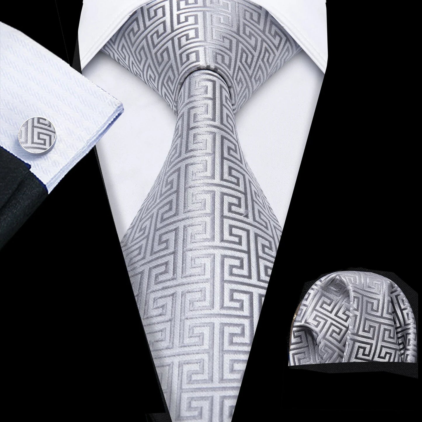 Funki Findz | Neckties | Men's Stylish Formal Silk Ties 3Pcs Sets