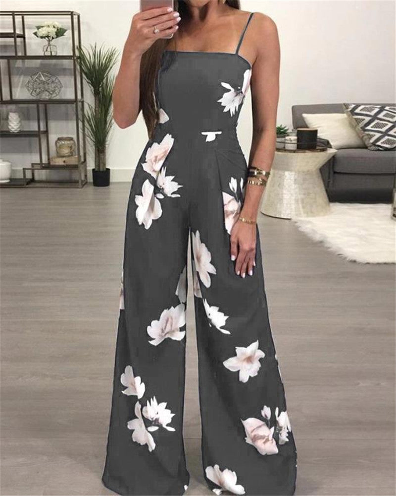 Funki Findz | Pants | Women's Floral Jumpsuit Summer Romper