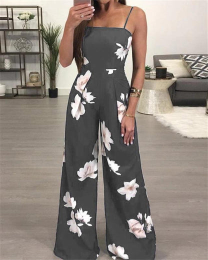 Funki Findz | Pants | Women's Floral Jumpsuit Summer Romper