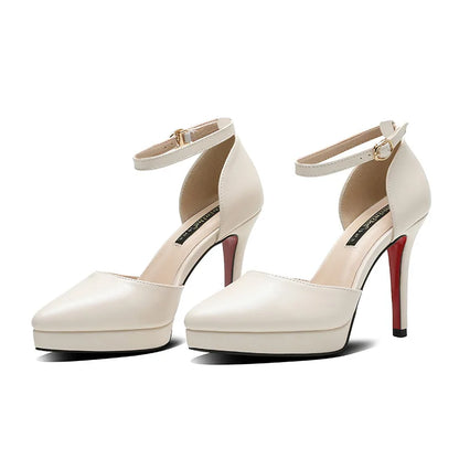 Funki Findz | Shoes | Women's Buckle Strap Formal Dress Shoes