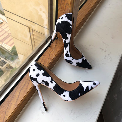 Funki Findz | Shoes | Women's High Animal Print Stilettos | Flock