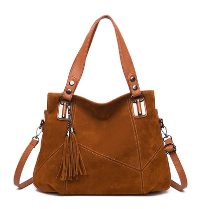 Funki Findz | Bags | Handbags | Women's Suede Shoulder Bag