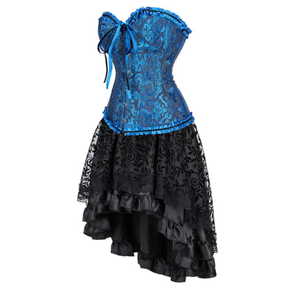 Funki Findz | Dresses | Women's Victorian Gothic Corset Dress