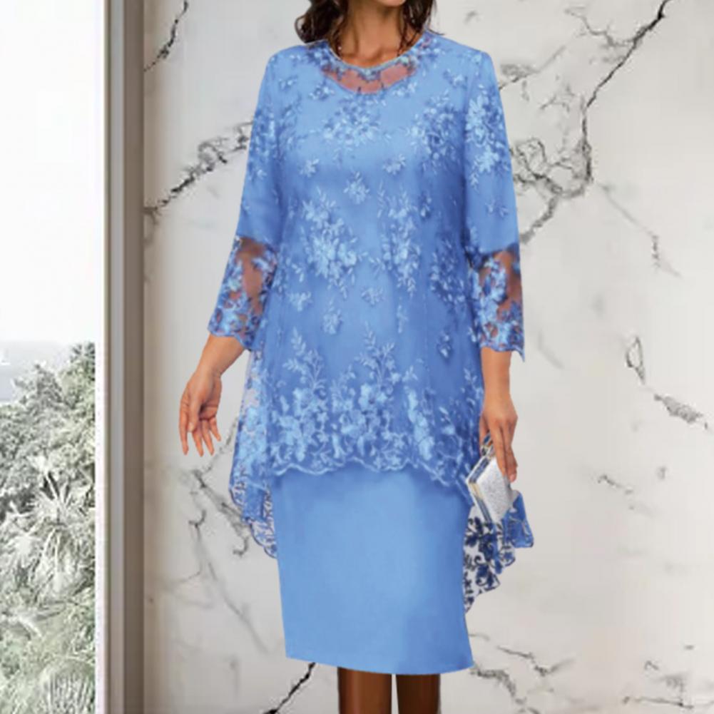 Funki Findz | Dresses | Women's Mother of The Bride Midi Dress