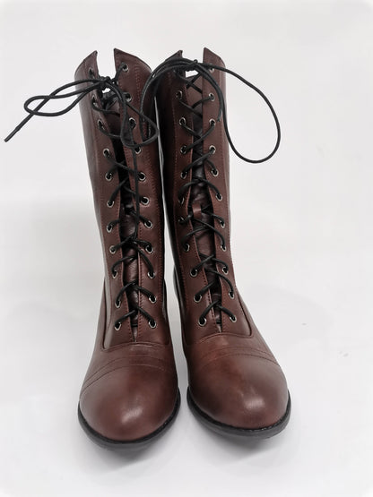 Funki Findz | Boots | Women's Victorian Style Lace Up Boots