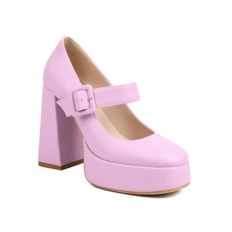 Funki Findz | Shoes | Women's Mary Jane Platform High Heels