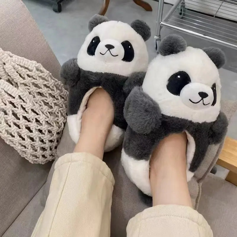 Funki Findz | Shoes | Women's Kawaii Panda Slippers