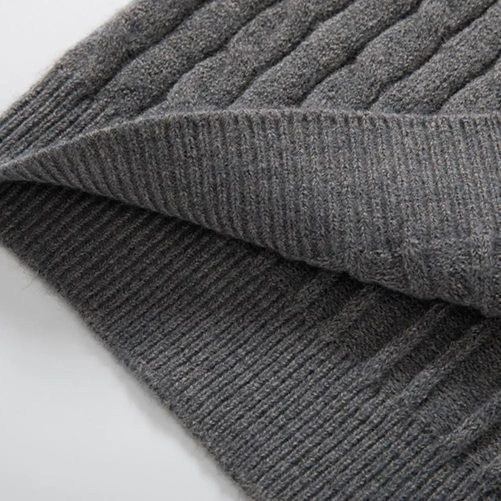 Funki Findz | Sweaters | Men's Slim Mock Neck Knitted Pullovers