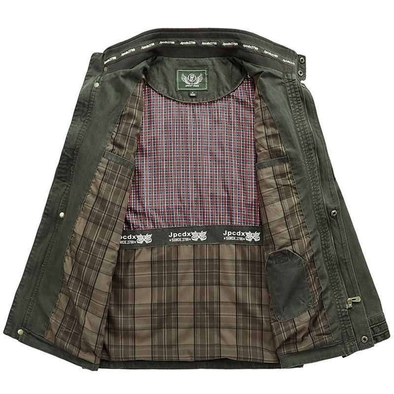 Funki Findz | Jackets | Men's Plus Size Military Cargo Jacket