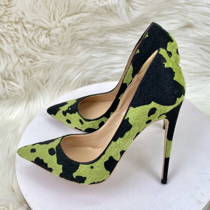 Funki Findz | Shoes | Women's High Animal Print Stilettos | Flock